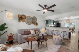 Image of 2-Bedroom BoHo Oasis Townhome