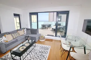 Image of Modern Home for Small Groups by Stones Throw Apartments - Free Parking - Sea View