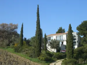 Image of Spacious secluded villa with magnificent views and pool close to several beaches