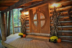 Image of Secluded Cabin in the Woods of Pennsylvania