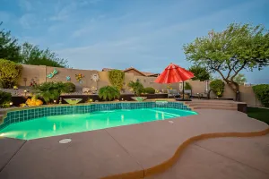 Image of Sparkling clean family retreat with pool, game room, Wi-Fi  golf & Lake Pleasant
