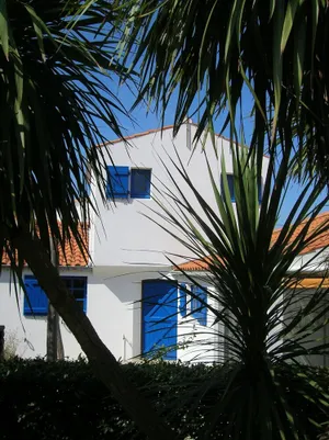 Image of Beautiful mainson vendéee by the sea and forest