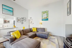 Image of Wonderful waterfront condo with pool, private balcony & fast WiFi - dog-friendly