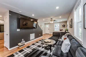 Image of Backyard Fire-Pit, Modern, Roomy, 7 Min Downtown