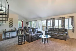 Image of Lake View Home w\/ Grill: Hike, Boat, Relax!