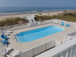 Image of OCEANFRONT with LARGEST POOL at LOWEST RATE in EMERALD ISLE,PLUS FREE POOL HEAT