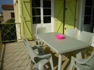Image of Charmant T4 climatisé pour 6 pers, proche plage, jardin, parking, terrasse, tout équipé - FR-1-797-25