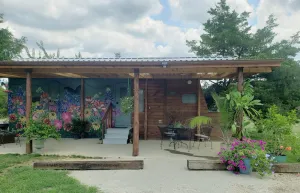 Image of Cozy Romantic Secluded Private Country Chic Tiny House on 5 acre farm.