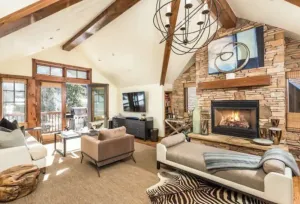 Image of Bright Aspen 3 Bedroom Vaulted Ceilings with Views