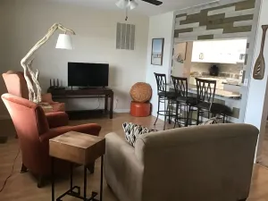Image of Kick back and relax at “Knot Stressed” in total comfort.