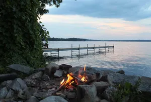Image of Level Beach, Dock, Central Air, New Kitchen, Fantastic Views, Rowboat & Kayaks!