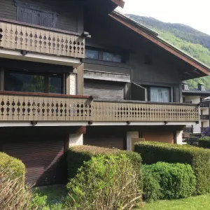 Image of Studio with view of the Mont Blanc range and close to the Village