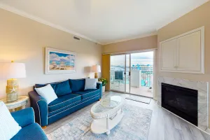 Image of Sunny beach condo with ocean view, balcony, W\/D, indoor pool, hot tub & gym