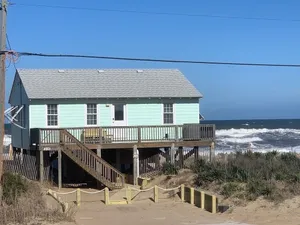Image of SERENITY AWAITS...AWESOME Reviews-1960's Cozy Ocean-Front and Fido Friendly too!