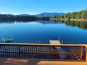 Image of Vintage Cabin on Lake Nahwatzel! Private dock and gorgeous views!