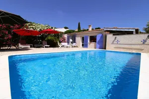 Image of Villa Les Lauriers Blancs pour 6 personnes avec piscine privée et vue mer à La Londe-Les-Maures