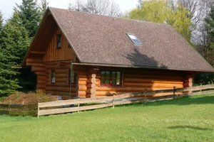 Image of Natural log cabin in Waltershausen