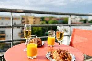 Image of Penthouse de standing: Vue paris- 10min de l'aéroport Orly - Parking gratuit