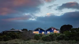 Image of beachfront house with panoramic sea views and direct access to the beach