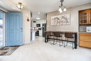 Image of Unique Triangle shaped house with 2 master suites on separate floors.