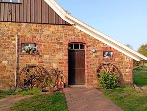 Image of Cozy construction trailer at the Heuerhaus Balkum