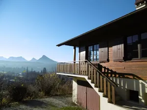 Image of Charming chalet with magnificent views of the castle, mountains and Lake Annecy.
