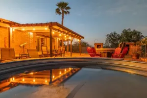 Image of La Paz - Adobe desert home on 6 acres, hot tub, cowboy pool, hiking