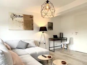 Image of Modern apartment with prime, kitchen & WLAN