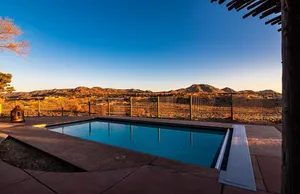 Image of 🌄4000ft Modern Retreat🏊‍♂️Pool♨️Hot Tub🧳Sleeps 18 & Mountain Views