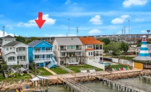 Image of Oceanfront Retreat -Steps from Kemah Boardwalk!  Last Minute Deals 832 628 7869!