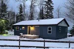 Image of Point Iroquois Beach Cabin- On Lake Superior