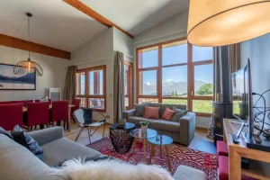 Image of 7th floor, view mountain, fitness, swimming pool, sauna, hammam, balcony, fireplace or stove