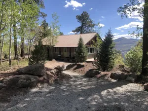 Image of Cannon Creek Cabin - private, amazing views, with a Hot Tub and Outdoor Sauna