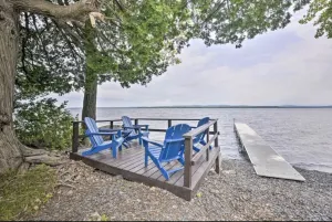 Image of Big Camp · North Hero Lakefront: Just<br>steps to the water!
