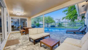 Image of WatersEdge: Lakefront Beauty, Saltwater Pool
