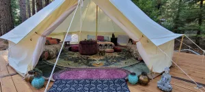 Image of Bell Tent at Living Springs Resort Mt. Lassen