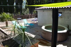Image of Gite with private spa and enclosed terrace close to shops and rivers