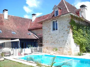 Image of Cottage 12 people with swimming pool