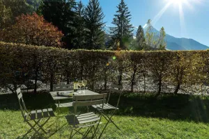 Image of Apartment Triolet Jardin - Garden with Mont Blanc Views