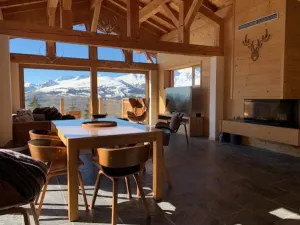 Image of Arc 1800, le Chalet Manaro avec sa vue panoramique