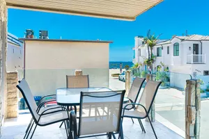 Image of Spacious 3Br W Large Oceanview Patio - One House From Sand By Beachview Rentals