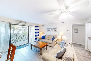Image of OCSH105 Ocean Shores Oceanfront 3BR/2B Condo, Private Balcony