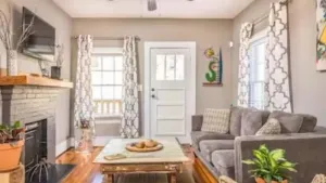 Image of St Elmo's Blue Bungalow: Near Downtown Home Back Deck Playground Park Walk