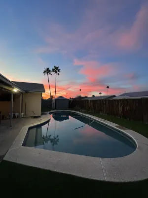 Image of Comfortable and fun! Pool, game room, outdoor living spaces, great location ++++