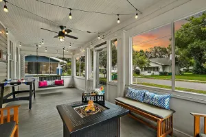 Image of 1\/2 to Downtown~FirePit~Cozy Screen Porch~Historic