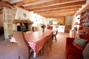 Image of Family gite sleeps 7 in beautiful former water mill.