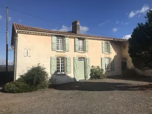Image of 17th century farmhouse gite. Situated next   to the artisan village of vouvant.