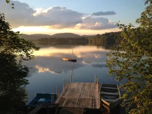 Image of Spacious Berkshire Summer Rental, Private Dock on Lake 3 BR\/2b
