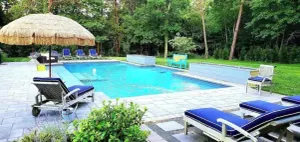 Image of Guesthouse duplex apartment with gorgeous pool & gardens!
