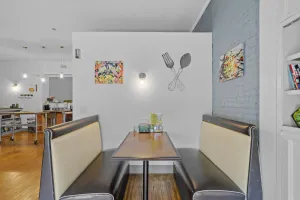 Image of The \"Roost.\" A Large 2 Bedroom - Diner Themed Stay
